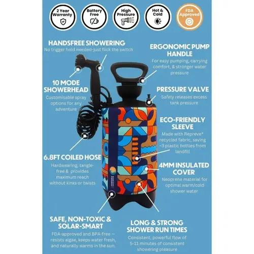 Portable Shower PRO Geo Earth 2.6G Portable Shower PRO Geo Earth 2.6G