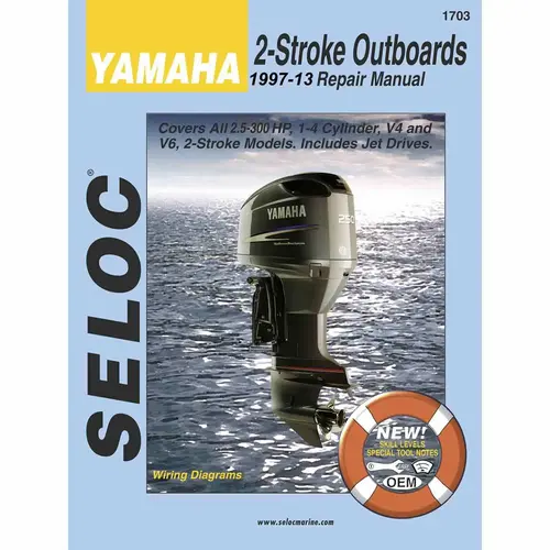 Repair Manual - Yamaha Outboard 1997-2003, All 2-stroke models, 2-250 HP Repair Manual - Yamaha Outboard 1997-2003, All 2-stroke models, 2-250 HP