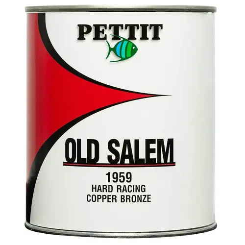 Old Salem Non-Antifouling Hard Racing Copper Bronze Paint, Quart Brown Old Salem Non-Antifouling Hard Racing Copper Bronze Paint, Quart Brown