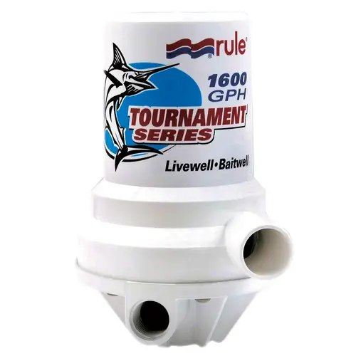 Tournament Series Dual Port Livewell Pump Tournament Series Dual Port Livewell Pump