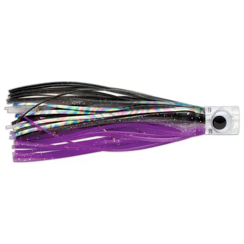 Rigged Dorado Catcher, 6" Black & Purple Rigged Dorado Catcher, 6" Black & Purple