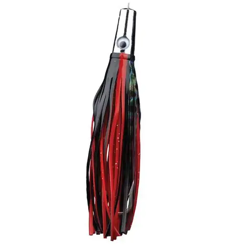 Rigged Wahoo Catcher, 6" Red Black Rigged Wahoo Catcher, 6" Red Black