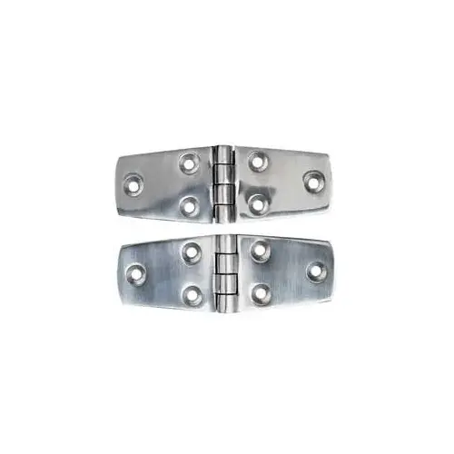 Stainless-Steel Door Hinge, 3" Width, #10 Fasteners Stainless-Steel Door Hinge, 3" Width, #10 Fasteners