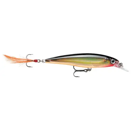 X-Rap Jerkbait, 3 1/8" Gold X-Rap Jerkbait, 3 1/8" Gold