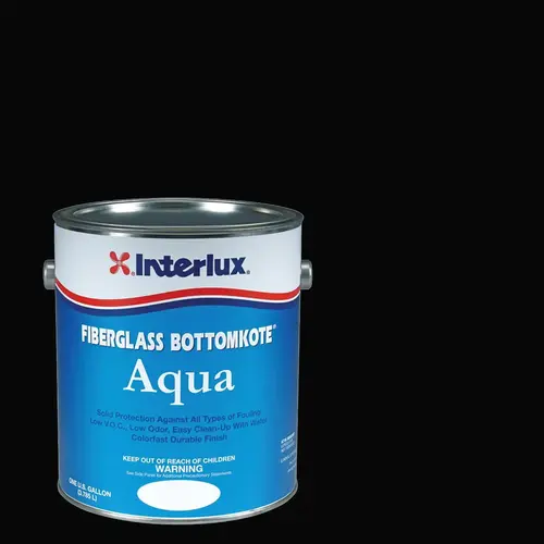 Fiberglass Bottomkote Aqua, Black, Gallon Fiberglass Bottomkote Aqua, Black, Gallon