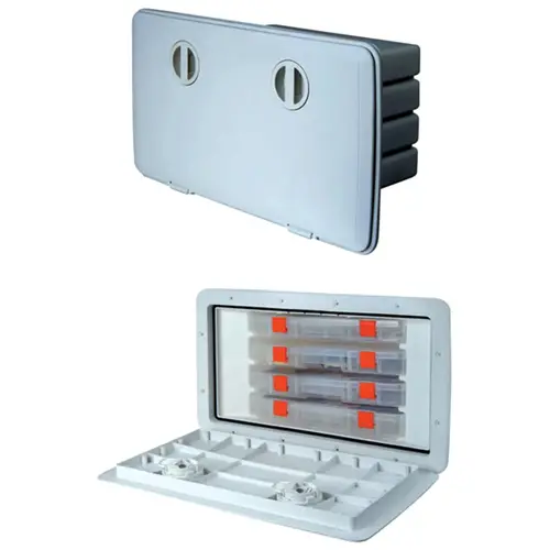 Tackle Cam Hatch 13x23, white Tackle Cam Hatch 13x23, white
