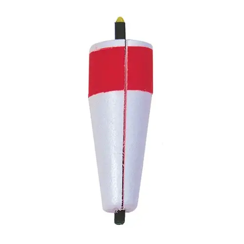 4" Slotted Weighted Popping Float Red / White 4" Slotted Weighted Popping Float Red / White