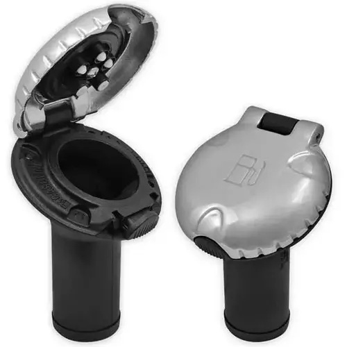 Angled Chrome Deck Fill for Carbon Canister Angled Chrome Deck Fill for Carbon Canister