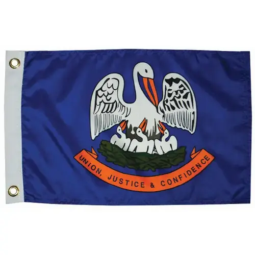 Louisiana State Flag, 12" x 18" Louisiana State Flag, 12" x 18"
