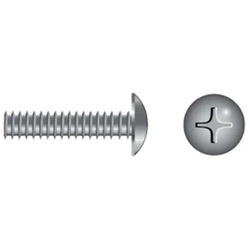 10" X 1/2" Stainless Steel Phillips Truss-Head Machine Screws 10" X 1/2" Stainless Steel Phillips Truss-Head Machine Screws
