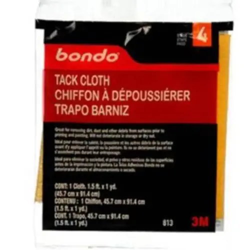 Bondo Tack Cloth, 813SRP, 6 per case Bondo Tack Cloth, 813SRP, 6 per case