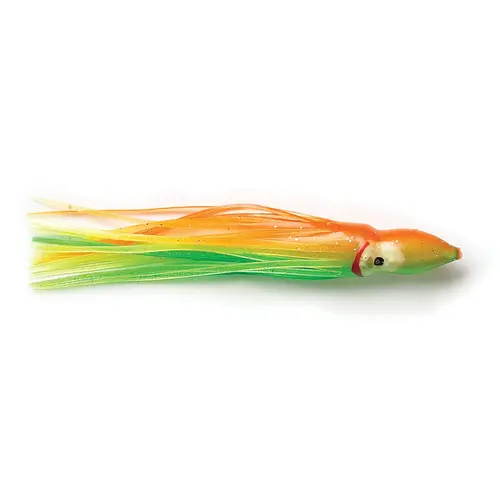 Sunrise Squid Trolling Lures Orange Green Sunrise Squid Trolling Lures Orange Green