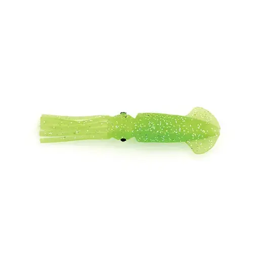 Ling Cod Squid Rig Glow Green Glitter Ling Cod Squid Rig Glow Green Glitter