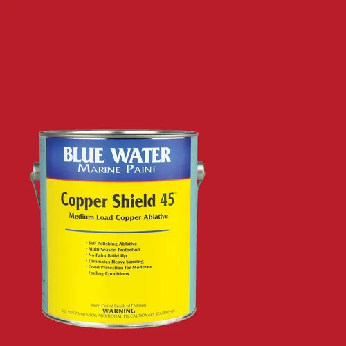 Copper Shield 45 Bottom Paint, Regatta Red, Gallon Copper Shield 45 Bottom Paint, Regatta Red, Gallon