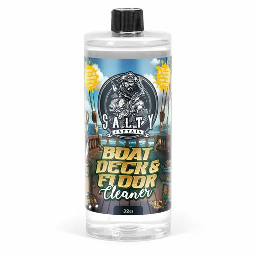 Boat Deck & Floor Cleaner, 33.8 oz . Boat Deck & Floor Cleaner, 33.8 oz .