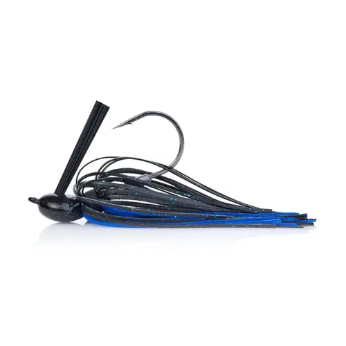 Fishing Finesse Jig, 3/8 oz, Black/Blue Fishing Finesse Jig, 3/8 oz, Black/Blue