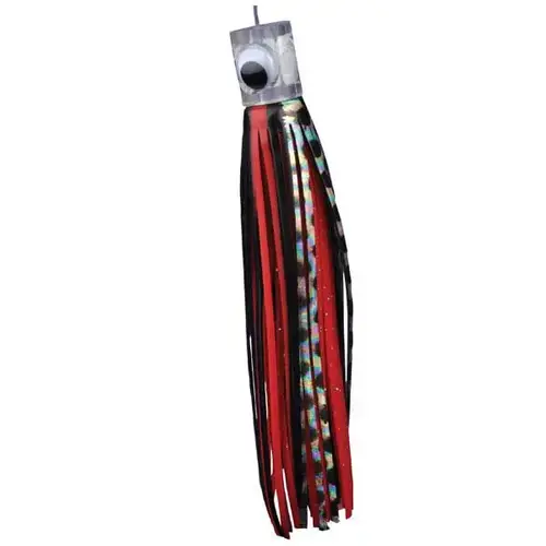 Rigged Dorado Catcher, 6" Red Black Rigged Dorado Catcher, 6" Red Black