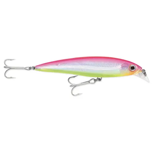 X-Rap Saltwater Fishing Lure, 4 3/4", Electric Chicken X-Rap Saltwater Fishing Lure, 4 3/4", Electric Chicken