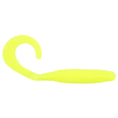 7" Streakz Curly Tailz, 3-Pack Hot Chartreuse 7" Streakz Curly Tailz, 3-Pack Hot Chartreuse