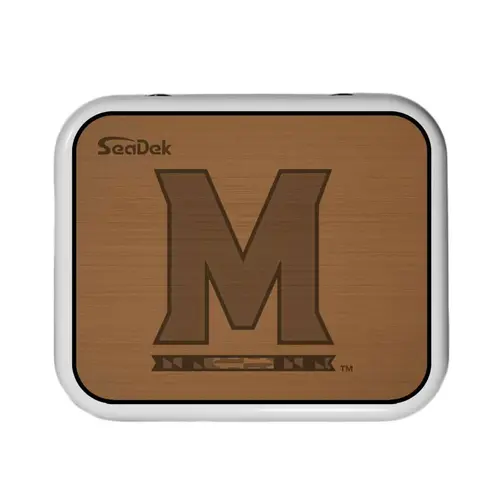 SeaDek Cooler Pad - Collegiate Collection - Fits YETI Roadie 24 - Mocha / Black, University of Maryland SeaDek Cooler Pad - Collegiate Collection - Fits YETI Roadie 24 - Mocha / Black, University of Maryland