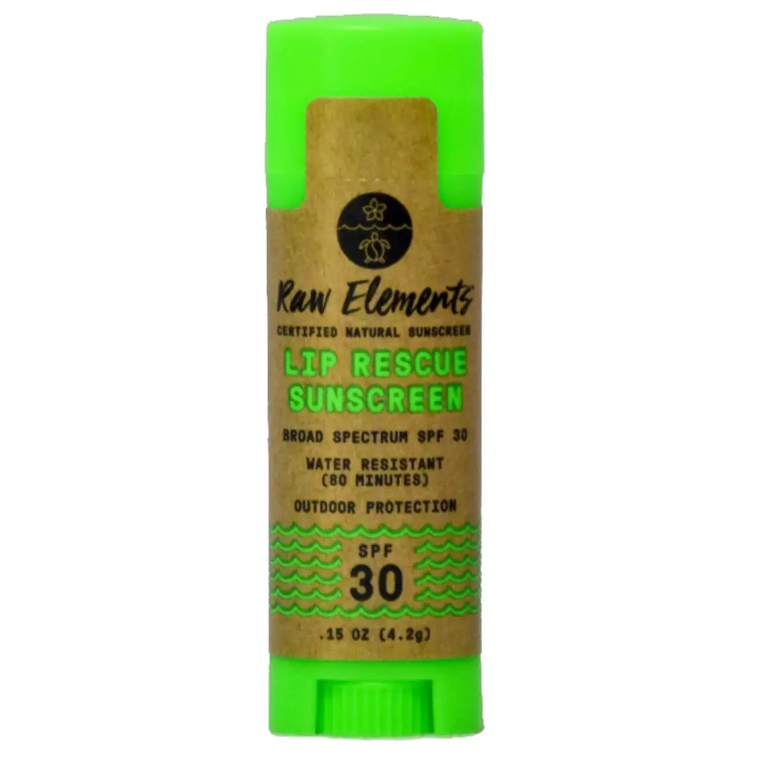 RAW ELEMENTS SPF 30 Lip Rescue Sunscreen RE1830LIP