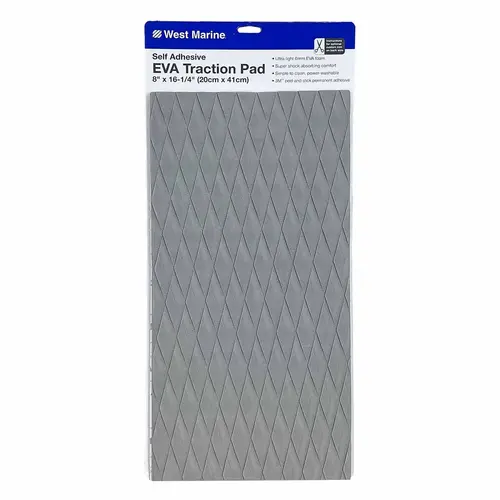 EVA Foam Traction Pad Gray Diamond 16.25" x 8" EVA Foam Traction Pad Gray Diamond 16.25" x 8"