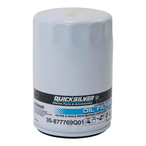 877769Q01 Oil Filter for Mercury Verado Six-Cylinder Outboards 877769Q01 Oil Filter for Mercury Verado Six-Cylinder Outboards