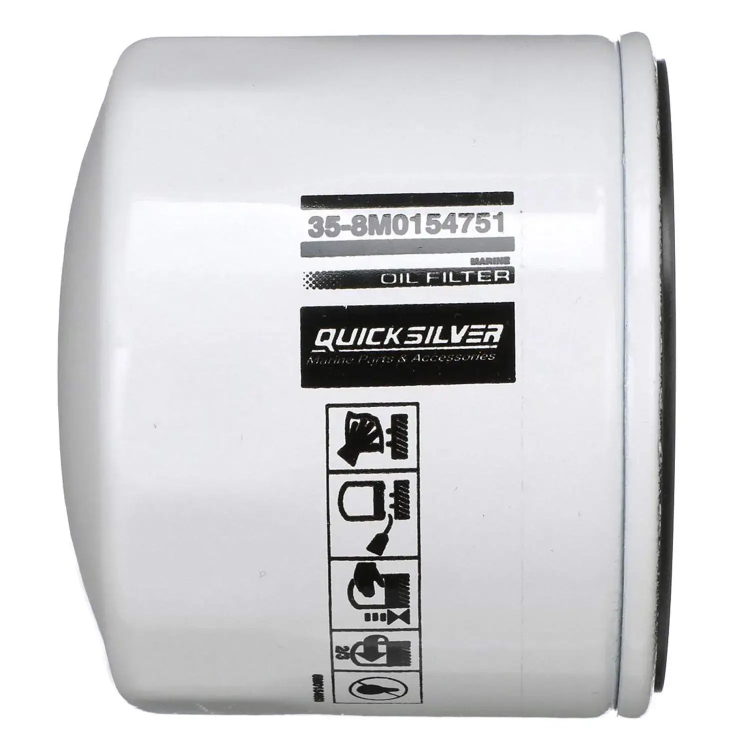 Quicksilver Oil Filter for Various Marine Engines 8M0154751 Quicksilver Oil Filter for Various Marine Engines 8M0154751