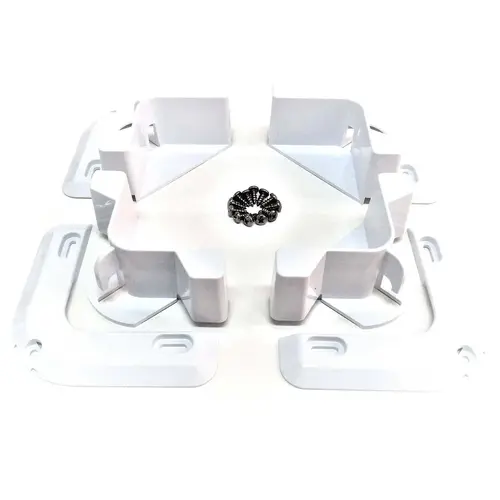 Cooler Mounting Kit, White Cooler Mounting Kit, White