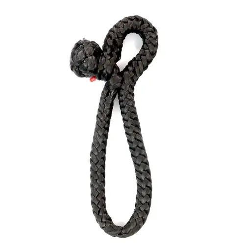4 x 70 x 20mm Black Anchored Soft Shackle 4 x 70 x 20mm Black Anchored Soft Shackle