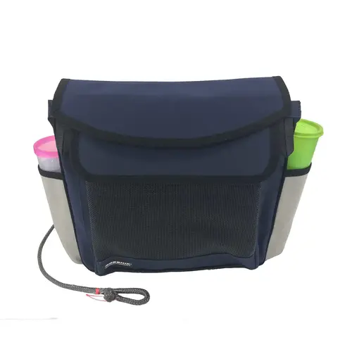 Navy Mesh Cockpit Bag, Medium Navy Mesh Cockpit Bag, Medium