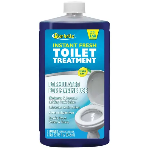 Instant Fresh Lemon Scent Toilet Treatment, 32 oz. Instant Fresh Lemon Scent Toilet Treatment, 32 oz.