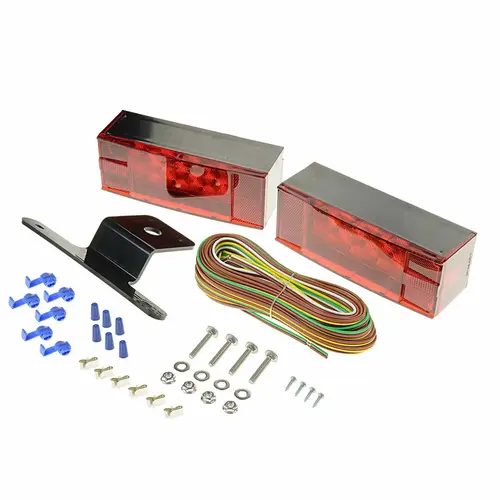 LED Low Profile Rectangle Trailer Light Kit LED Low Profile Rectangle Trailer Light Kit