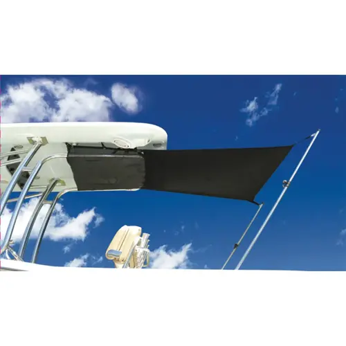 5 ftW x 4 ftL T-Shade Adjustable T-Top Shade Extension Black 5 ftW x 4 ftL T-Shade Adjustable T-Top Shade Extension Black