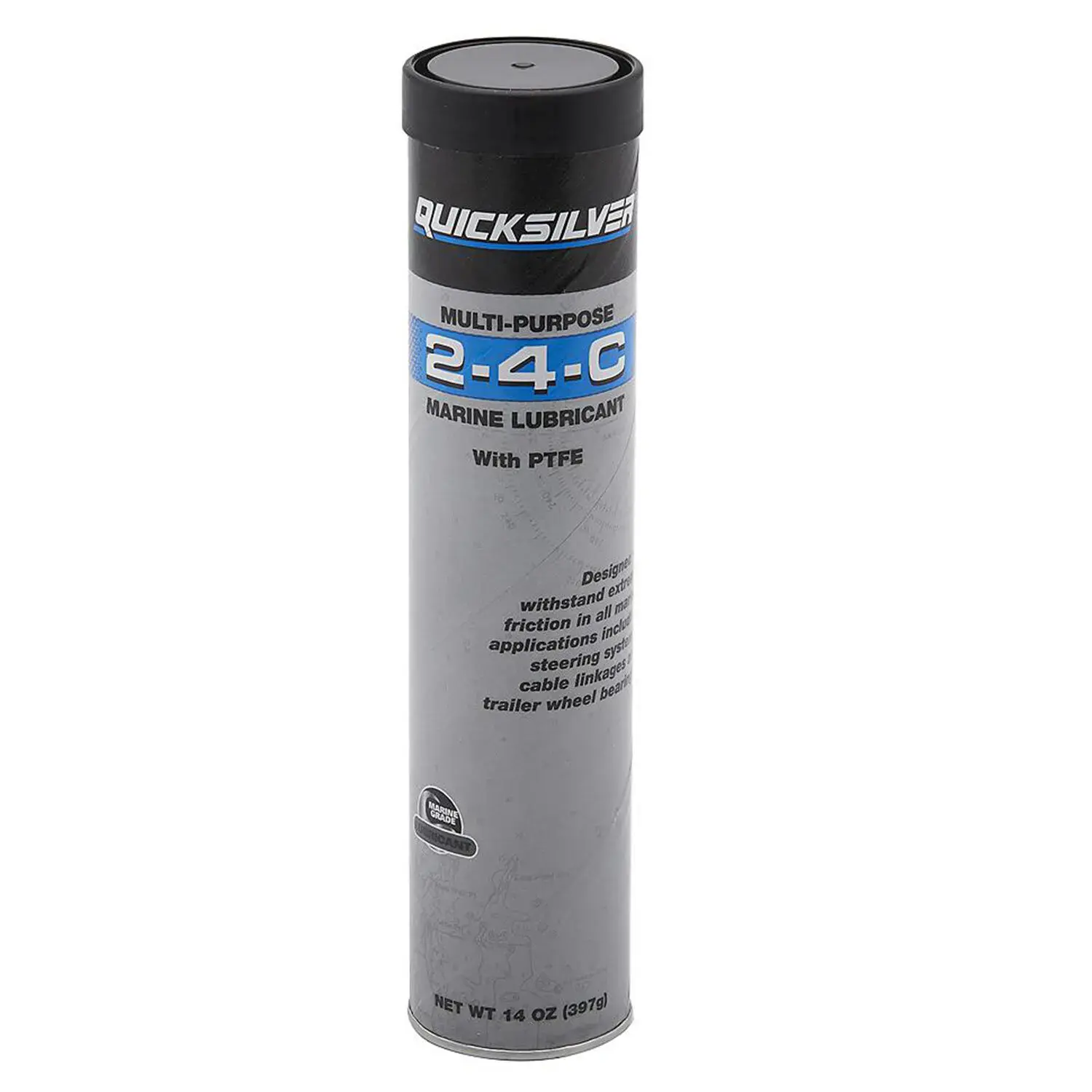Quicksilver 825212A1 2-4-C Marine Grease With Teflon - 14oz 8M0190469