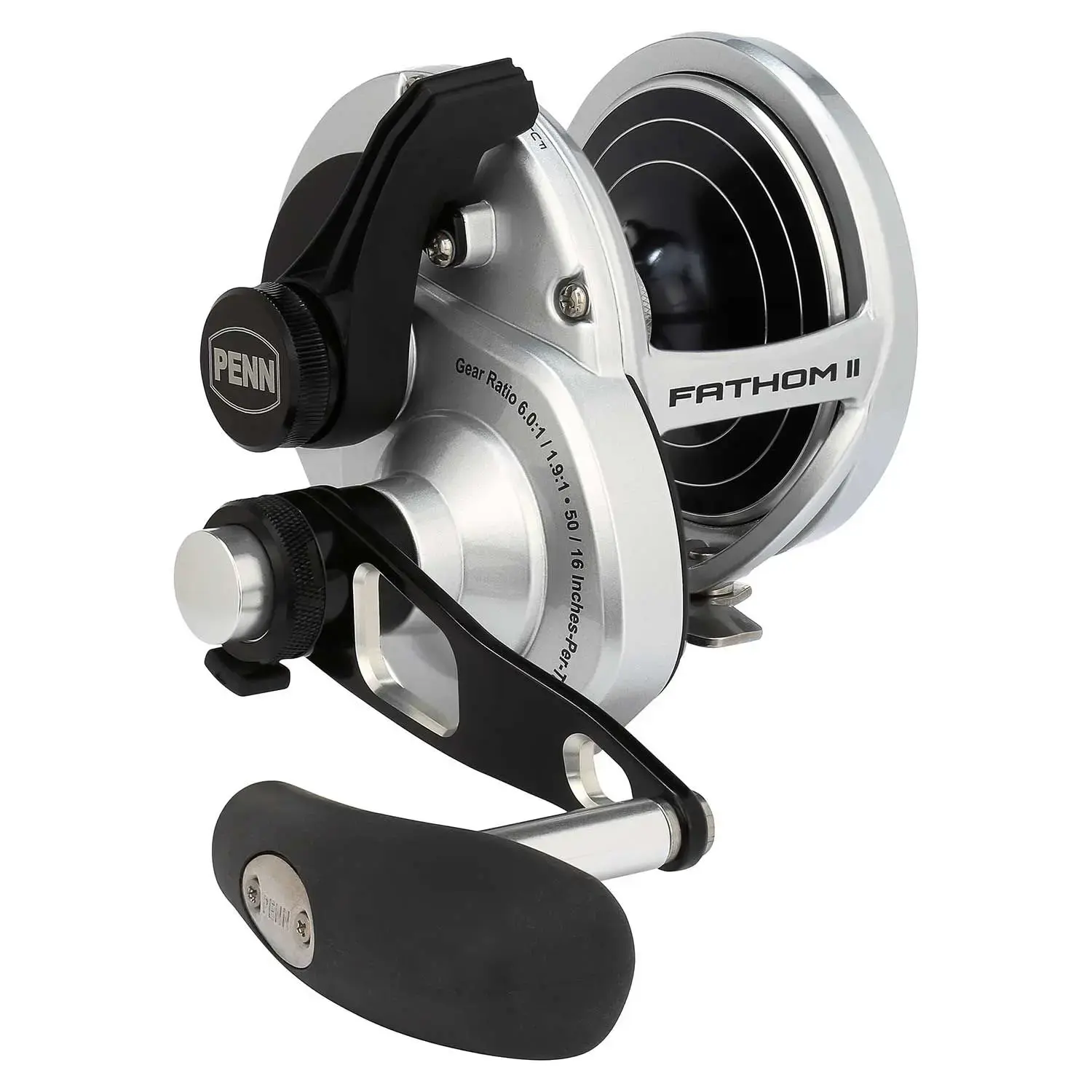 Penn Fathom II Lever Drag 2-Speed 40N Conventional Reel FTHII40NLD2 Penn Fathom II Lever Drag 2-Speed 40N Conventional Reel FTHII40NLD2