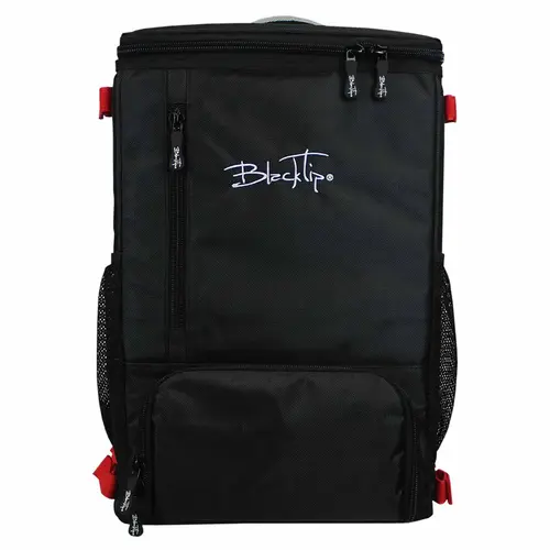 Fishing Cooler Backpack Black/Red Fishing Cooler Backpack Black/Red