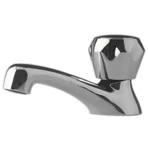 Heavy-Duty Brass Cold Water Tap Marine Faucet, Chrome Finish Heavy-Duty Brass Cold Water Tap Marine Faucet, Chrome Finish