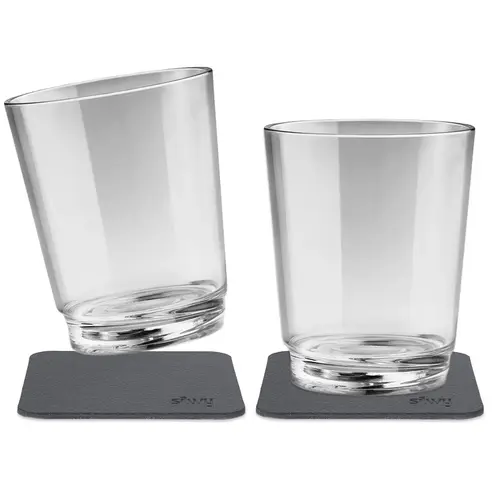 The Classic Magnetic Drinking Cup, Set of 2 Black The Classic Magnetic Drinking Cup, Set of 2 Black