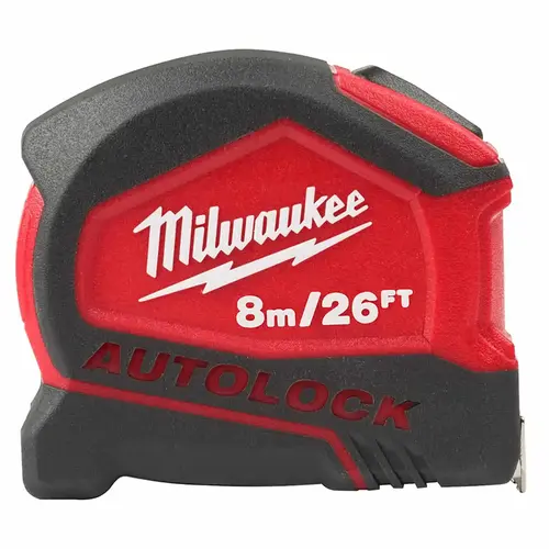 26 ft Compact Auto Lock Tape Measure 26 ft Compact Auto Lock Tape Measure