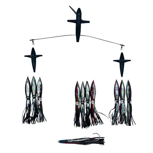 19" Side Tracker with 9" Floating Bulb Squid 19" Side Tracker with 9" Floating Bulb Squid