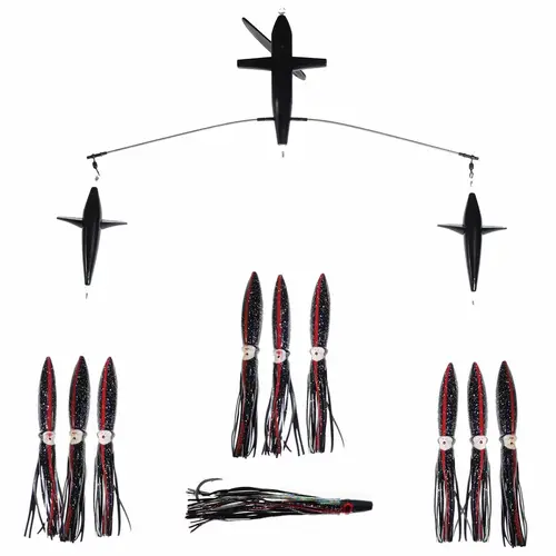 19" Side Tracker with 9" Floating Bulb Squid 19" Side Tracker with 9" Floating Bulb Squid