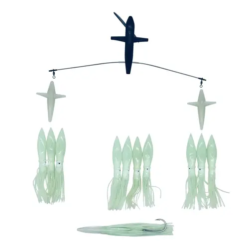 19" Side Tracker with 9" Floating Bulb Squid 19" Side Tracker with 9" Floating Bulb Squid