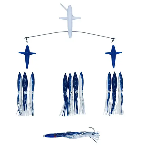 19" Side Tracker with 9" Floating Bulb Squid 19" Side Tracker with 9" Floating Bulb Squid