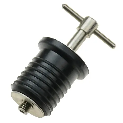 Twist Drain Plug, 1" Stainless Steel Twist Drain Plug, 1" Stainless Steel