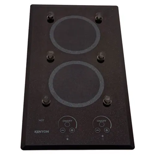 Lite-Touch Q 2-Burner Marine Cooktop, Small with PUPS , Portrait, 240V Lite-Touch Q 2-Burner Marine Cooktop, Small with PUPS , Portrait, 240V