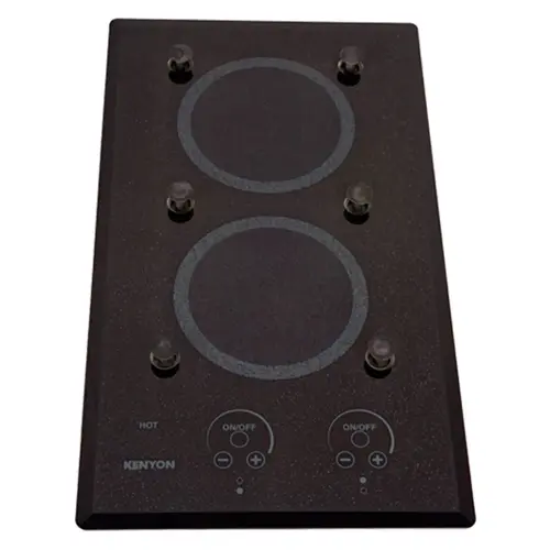 Lite-Touch Q 2-Burner Marine Cooktop, Small with PUPS , Portrait, 120V Lite-Touch Q 2-Burner Marine Cooktop, Small with PUPS , Portrait, 120V