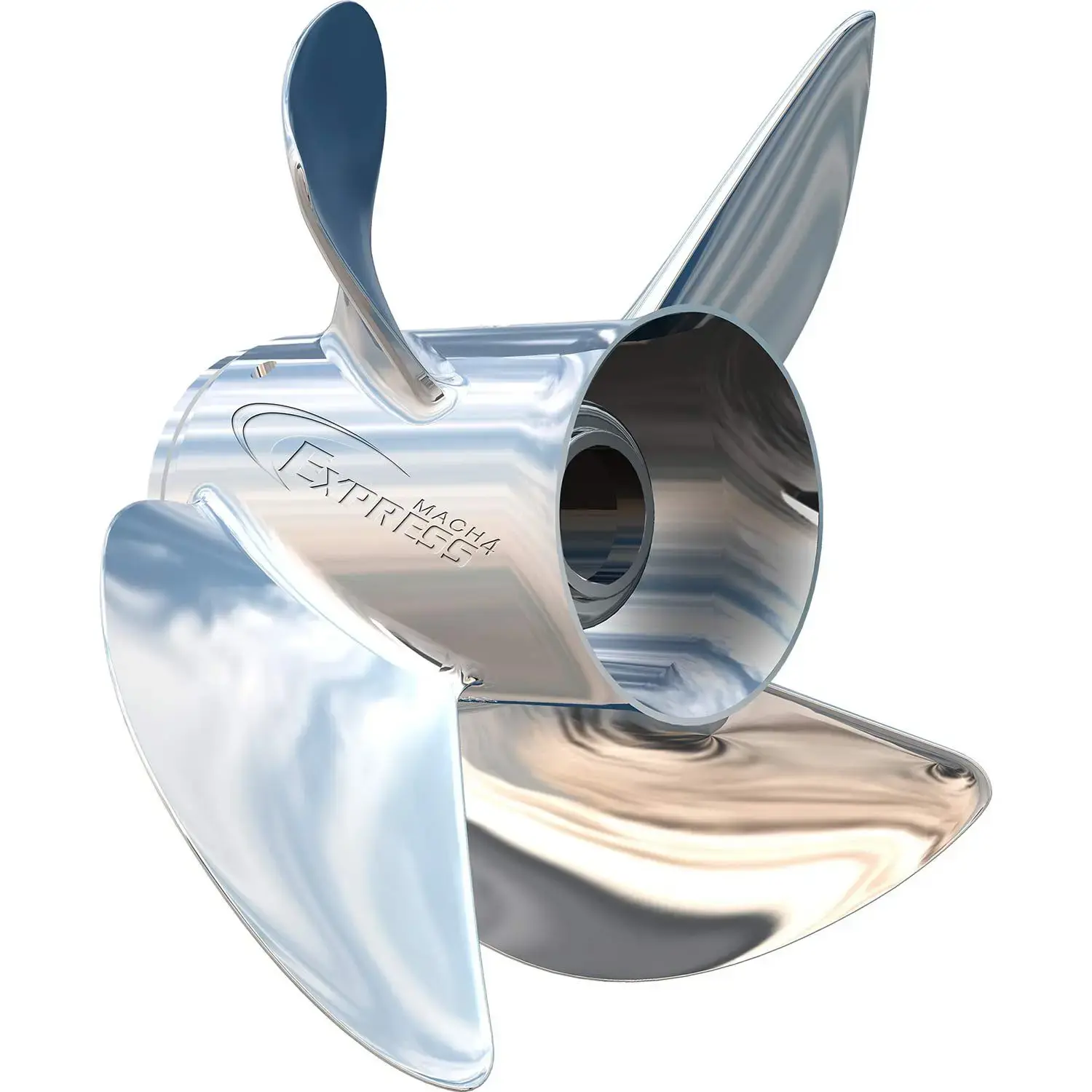 TURNING POINT PROPELLERS 13 x 23 Express Mach4 EX1/EX2-1323-4 4-Blade RH Stainless Steel Propeller 31432330 TURNING POINT PROPELLERS 13 x 23 Express Mach4 EX1/EX2-1323-4 4-Blade RH Stainless Steel Propeller 31432330