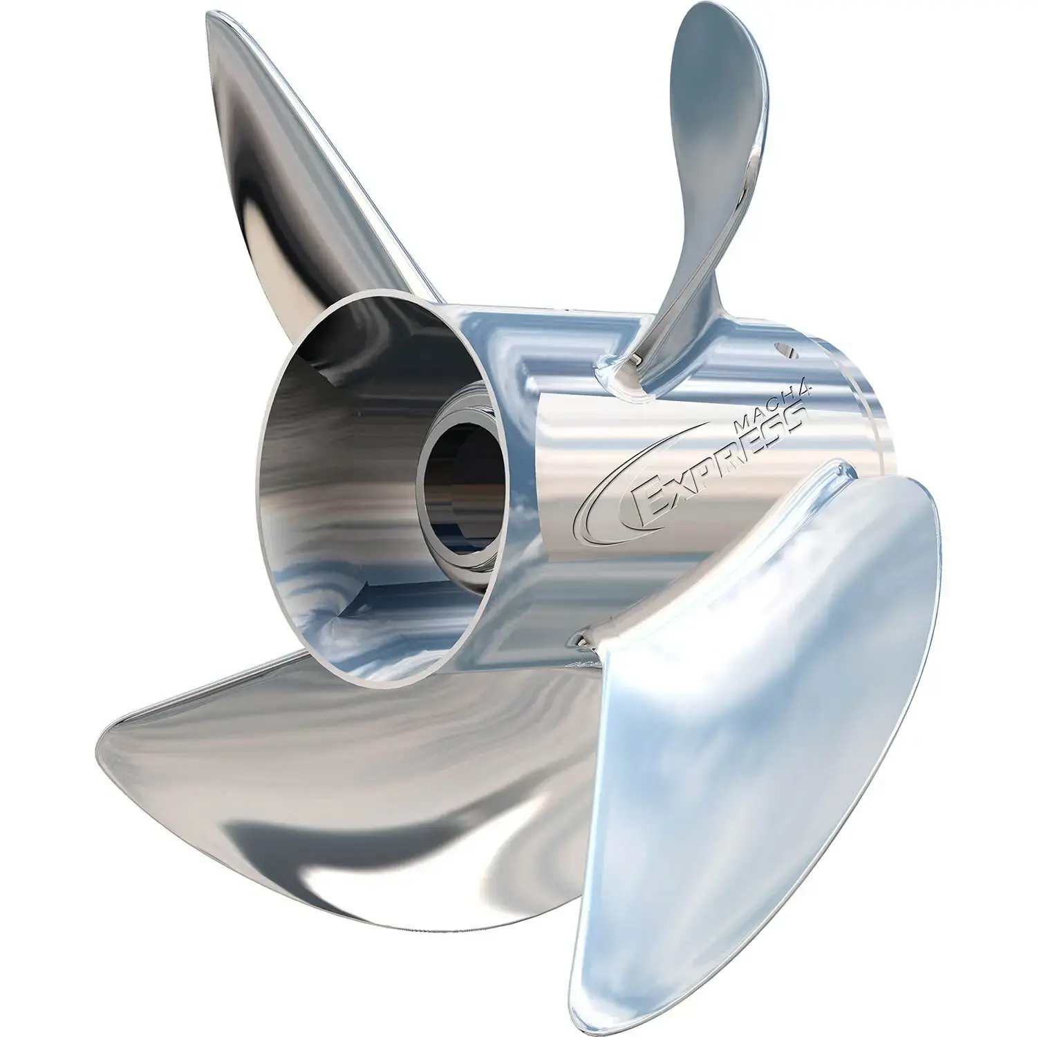 TURNING POINT PROPELLERS 13 x 23 Express Mach4 EX1/EX2-1323-4L 4-Blade LH Stainless Steel Propeller 31432340 TURNING POINT PROPELLERS 13 x 23 Express Mach4 EX1/EX2-1323-4L 4-Blade LH Stainless Steel Propeller 31432340