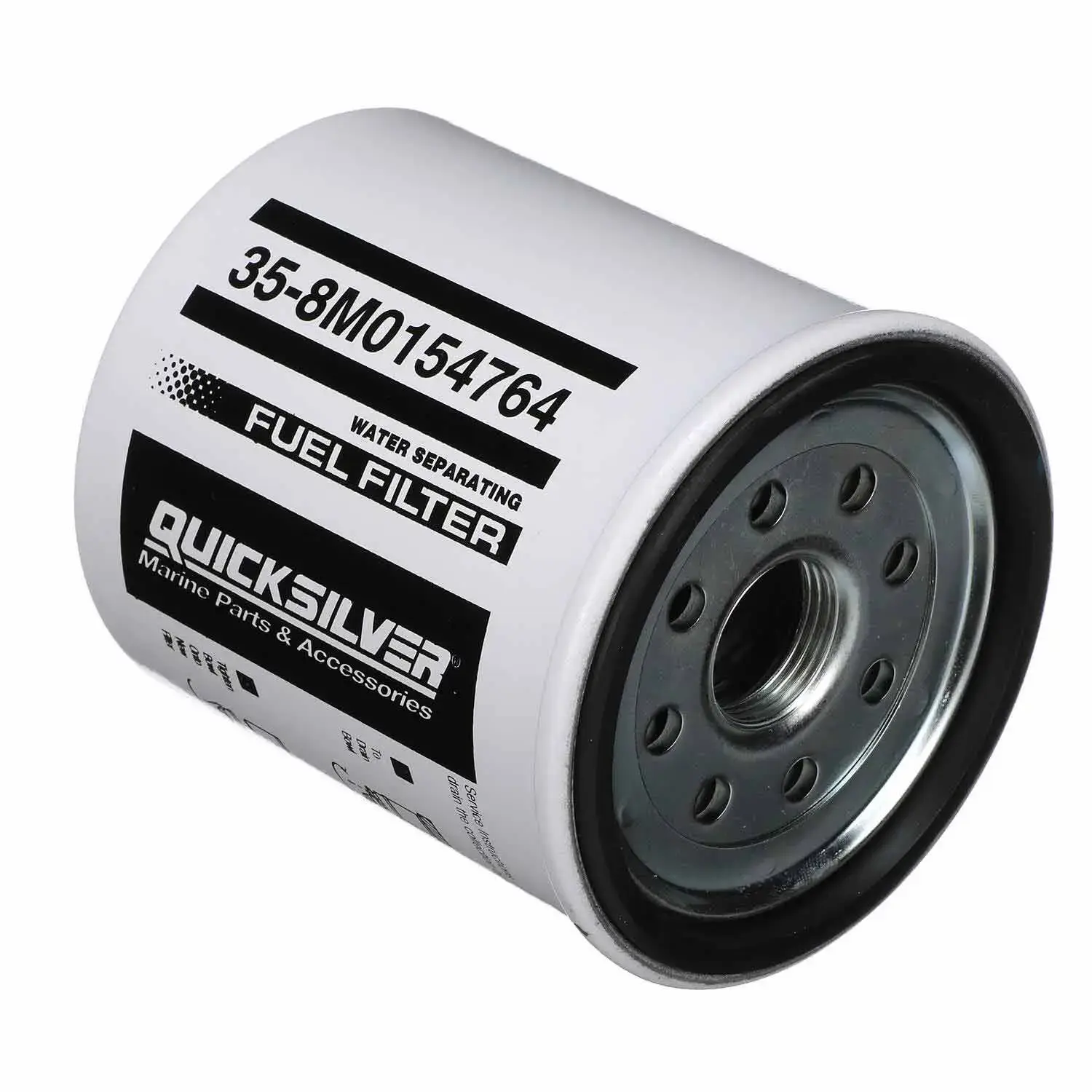 Quicksilver Water Separating Fuel Filter for Select Honda and Suzuki Outboards 8M0154764 Quicksilver Water Separating Fuel Filter for Select Honda and Suzuki Outboards 8M0154764